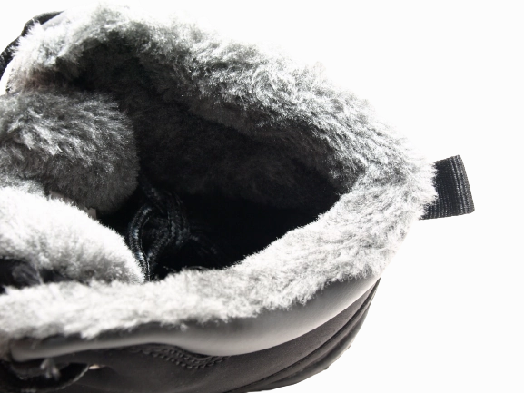 Schweiz Sicherheitsschuhe Herren Winter Schnrr Stiefeletten Boots warm gefttert Black # 19087