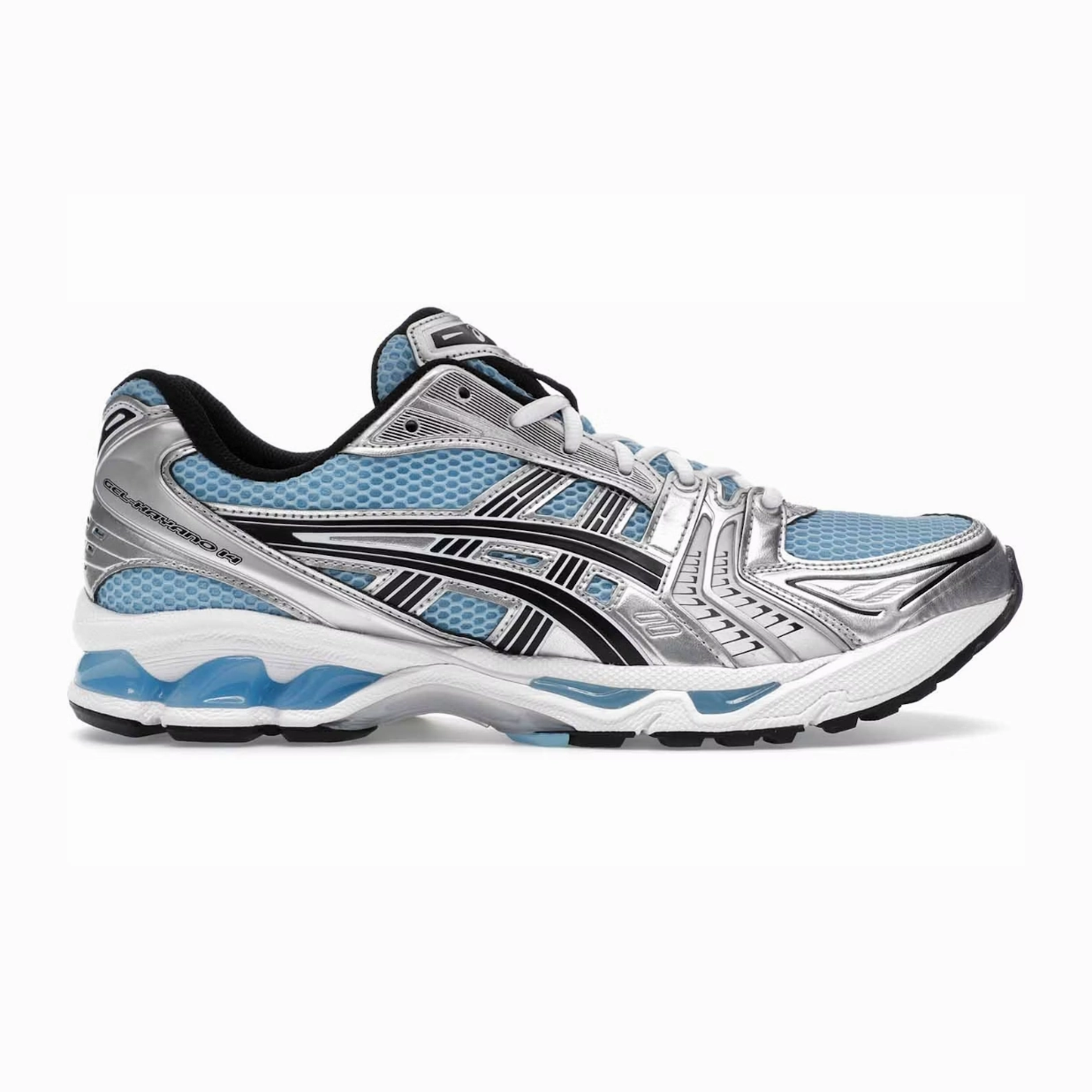 ASICS Gel Kayano 14 Arctic Sky Pure Silver Pailletten Sneaker