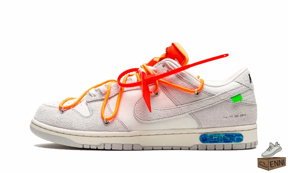 Nike Dunk Low Off-White Lot 31 Sneaker Shox