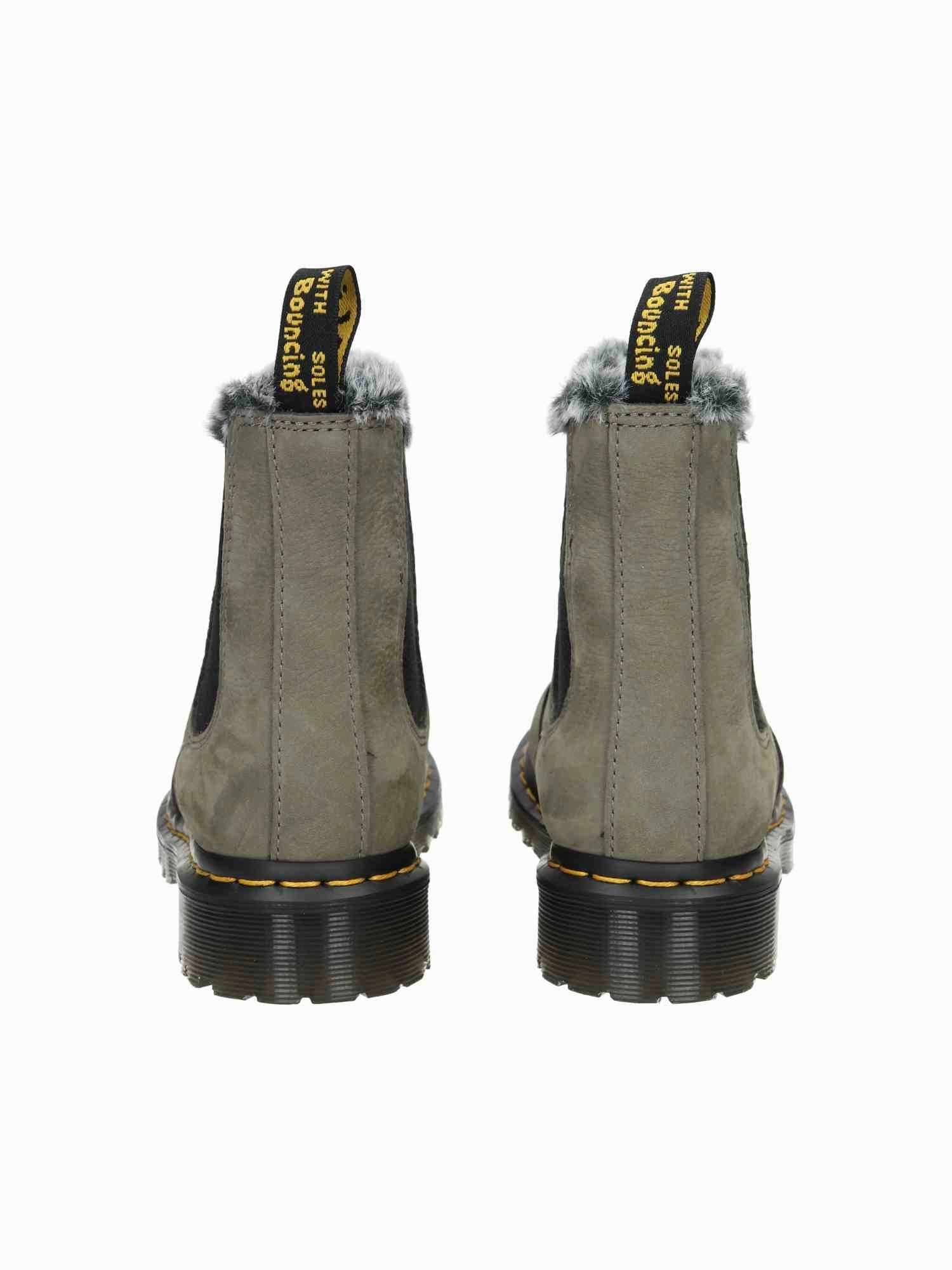 Ankle Boots Hosen 2976 Leonore Milled Nubuck Wp nickel gre