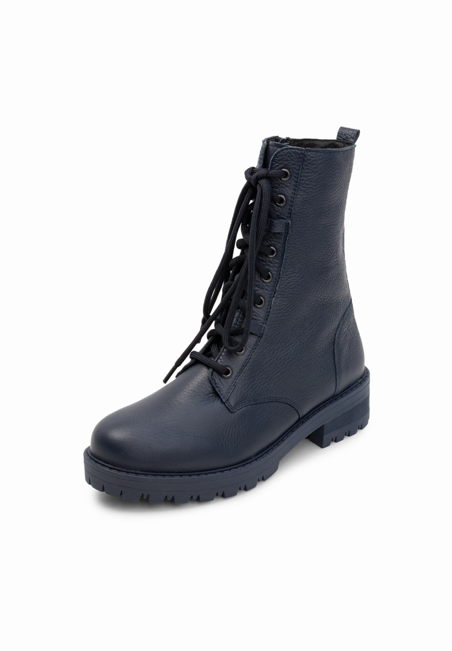 attraktive Stiefelette Hirschleder