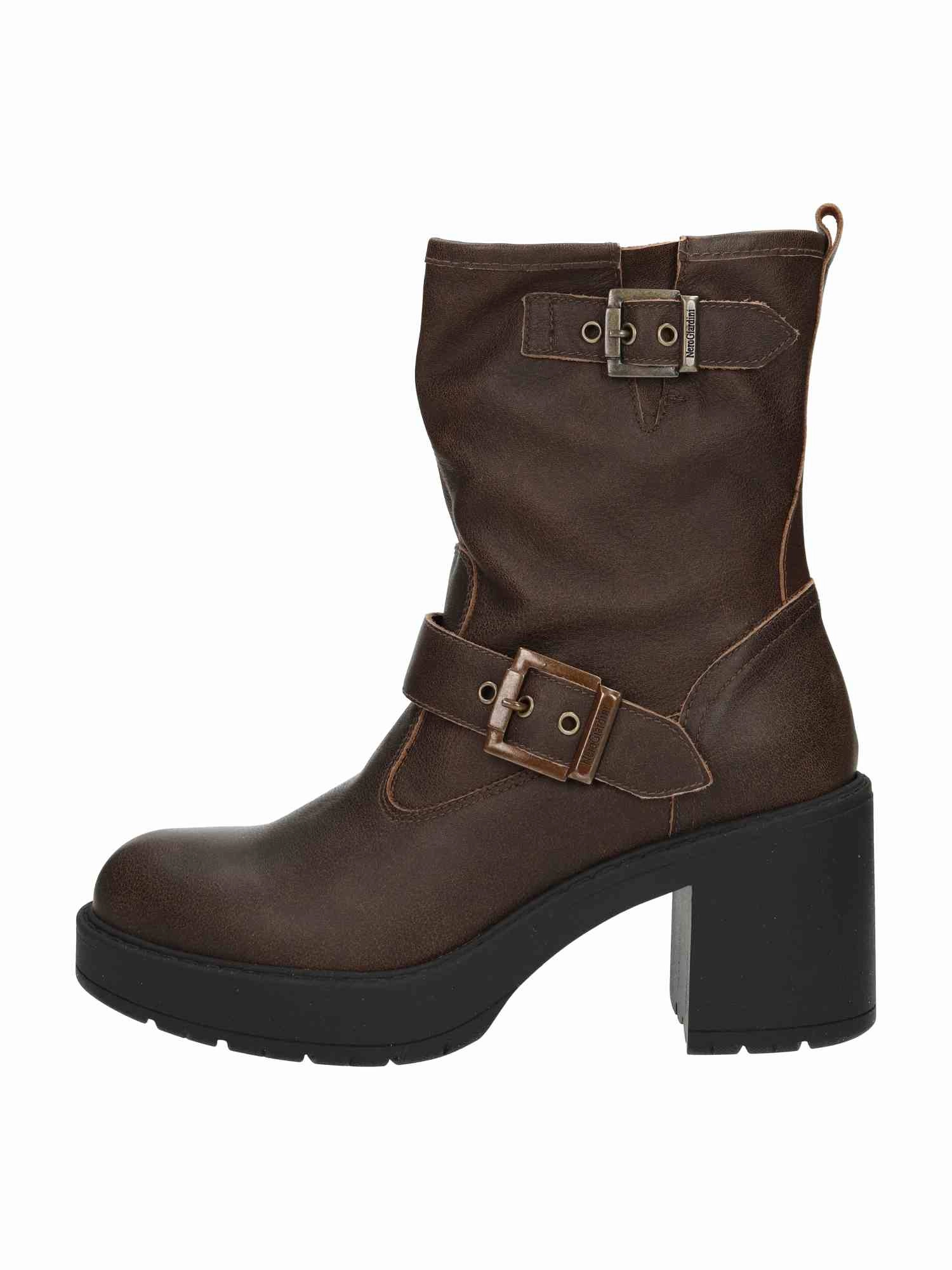 Aviator T.Moro Tr Cervia 9608 Light t.di Dressy Ankle Boots Low Heel Wide Fit