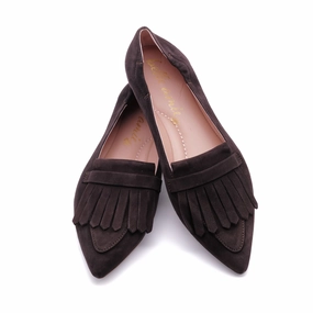 Anzug Mit Loafers Ballerina Dunkelbraun