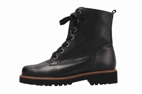 Barbara  schwarz  Stiefel  B10174 Ankle Boots Halbhoher Absatz