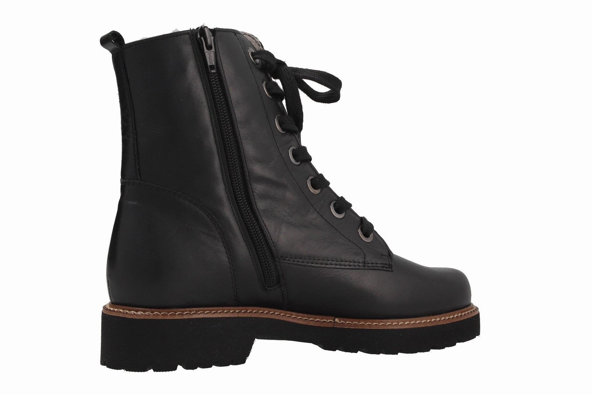 Designer Suede Ankle Boots Barbara  schwarz  Stiefel  B10174