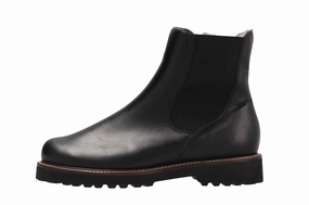Barbara  schwarz  Stiefel  B10274 2976 Warmwair Valor Wp Leder Chelsea Boots