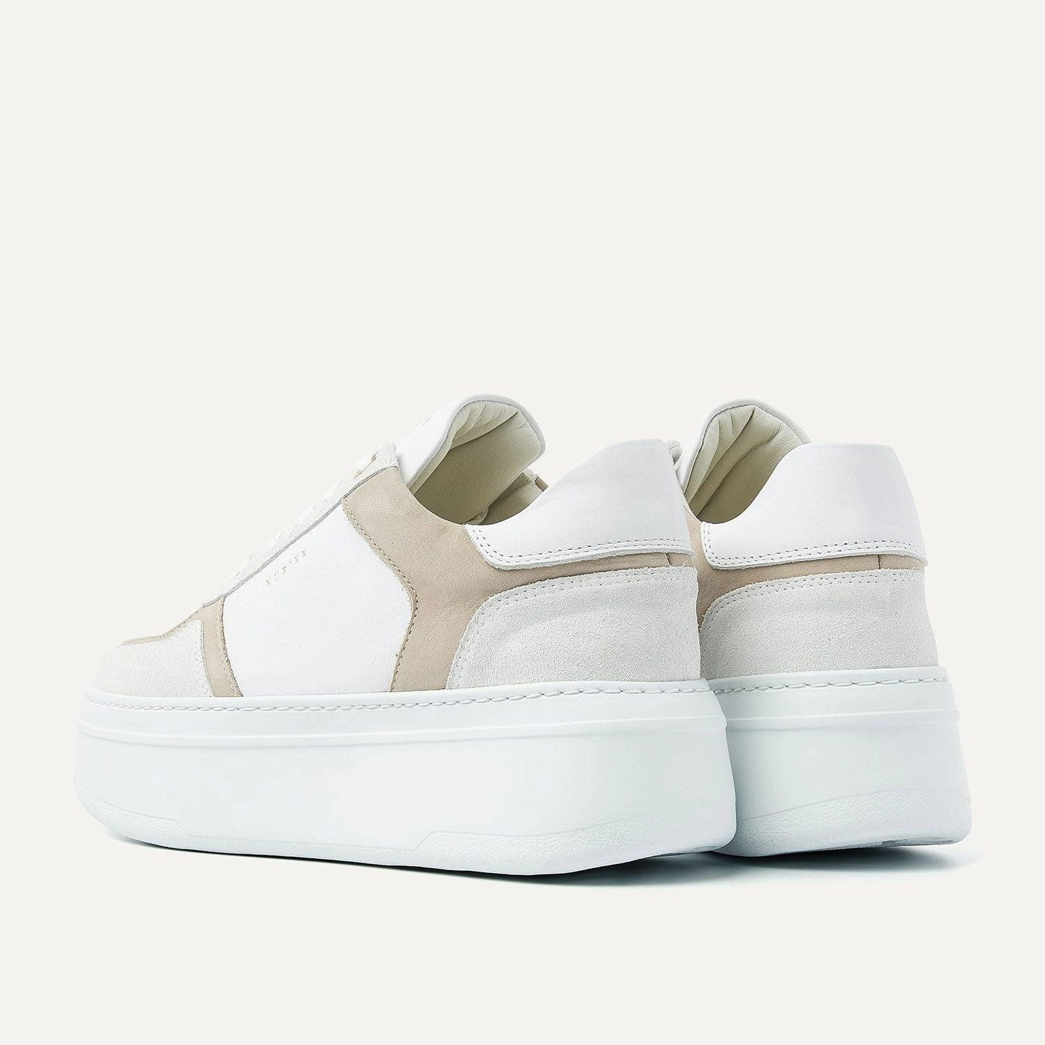 Sneaker Cleaner Berlin → Sneaker Cleaner BAYOU PLATFORM SNEAKER WHITE TAUPE