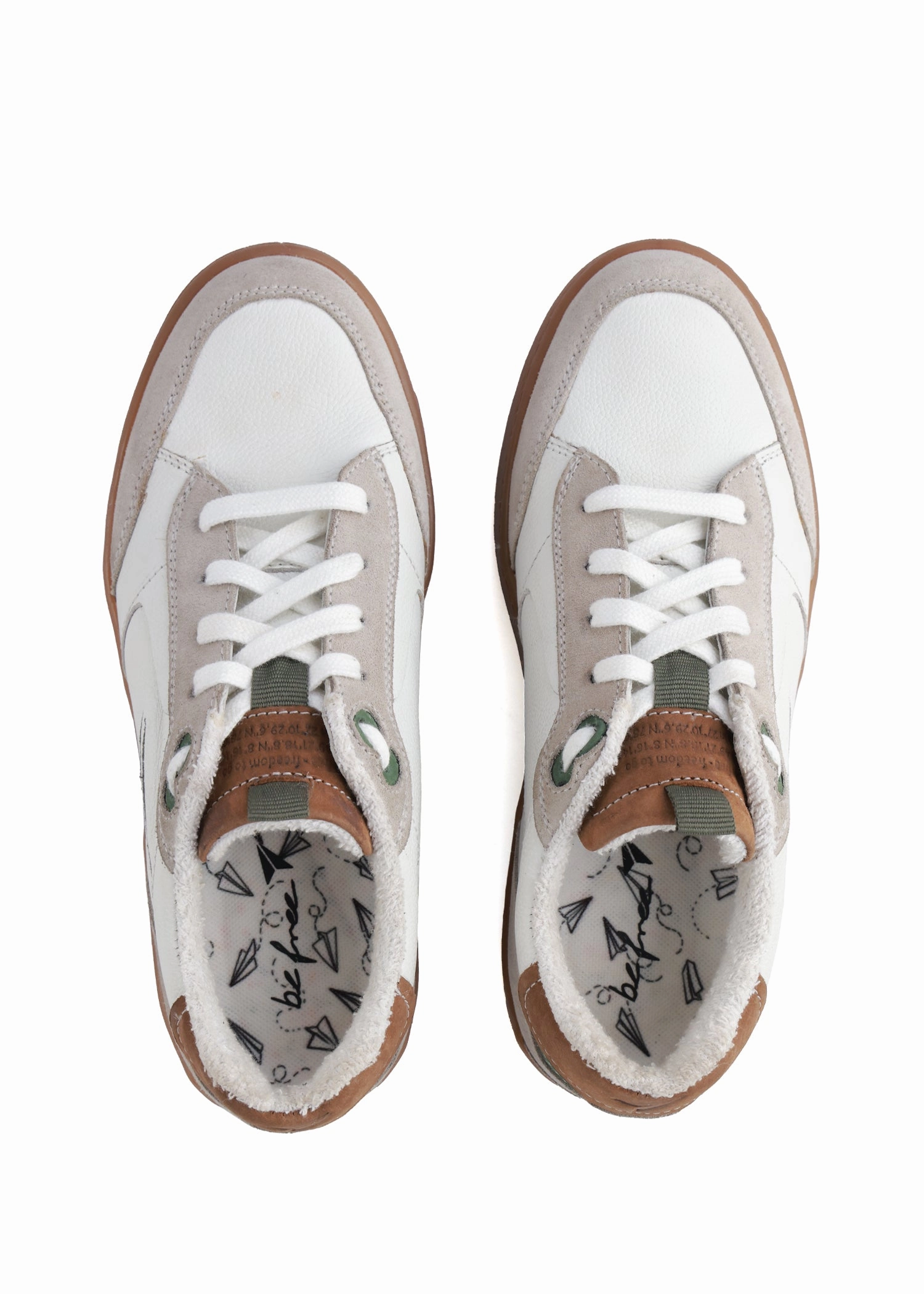 Zebra Sneaker be free Sneaker - Shanti Low-Cut