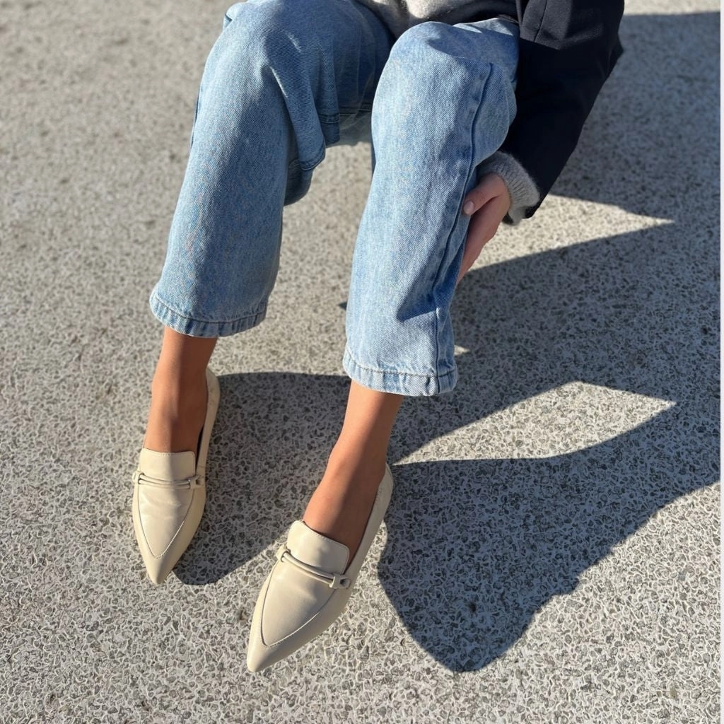 BE YOU - BEIGE Vinny's Yardee Loafers