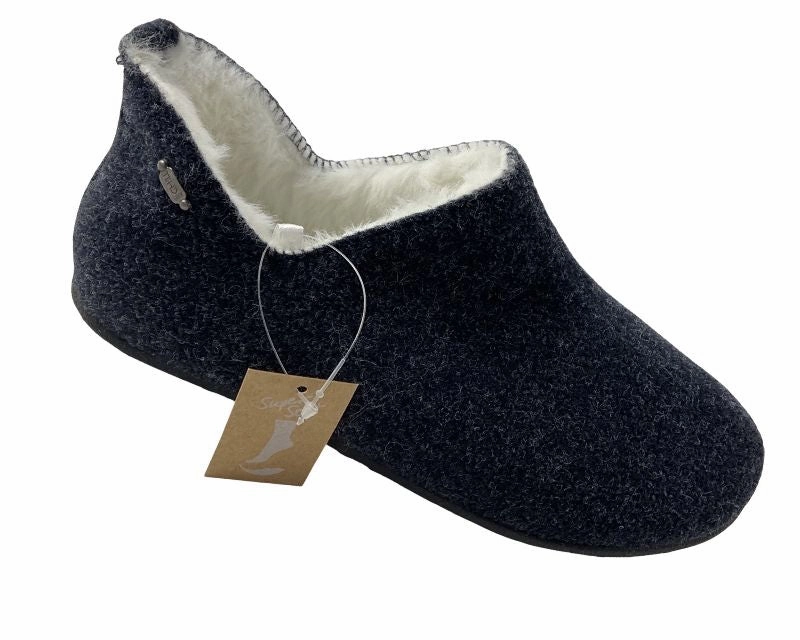 Wear High Heels Without Pain Supersoft  Damen Hausschuhe geschlossen 22 610 NAVY