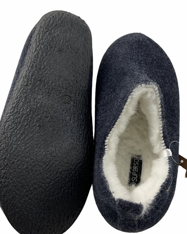 Supersoft  Damen Hausschuhe geschlossen 22 610 NAVY Womens Pink High Heels