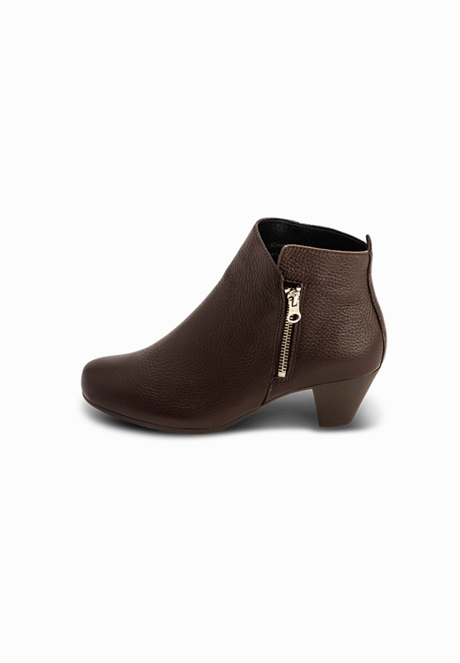 Ankle Boots Größe 40 Weite G zarte Stiefelette Hirschleder