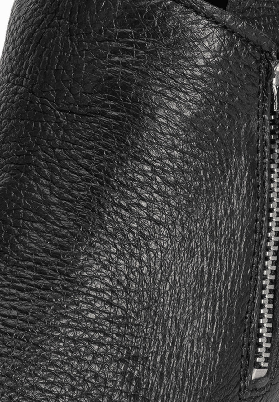 Ankle Boots Mit Nietenbesatz zarte Stiefelette Hirschleder