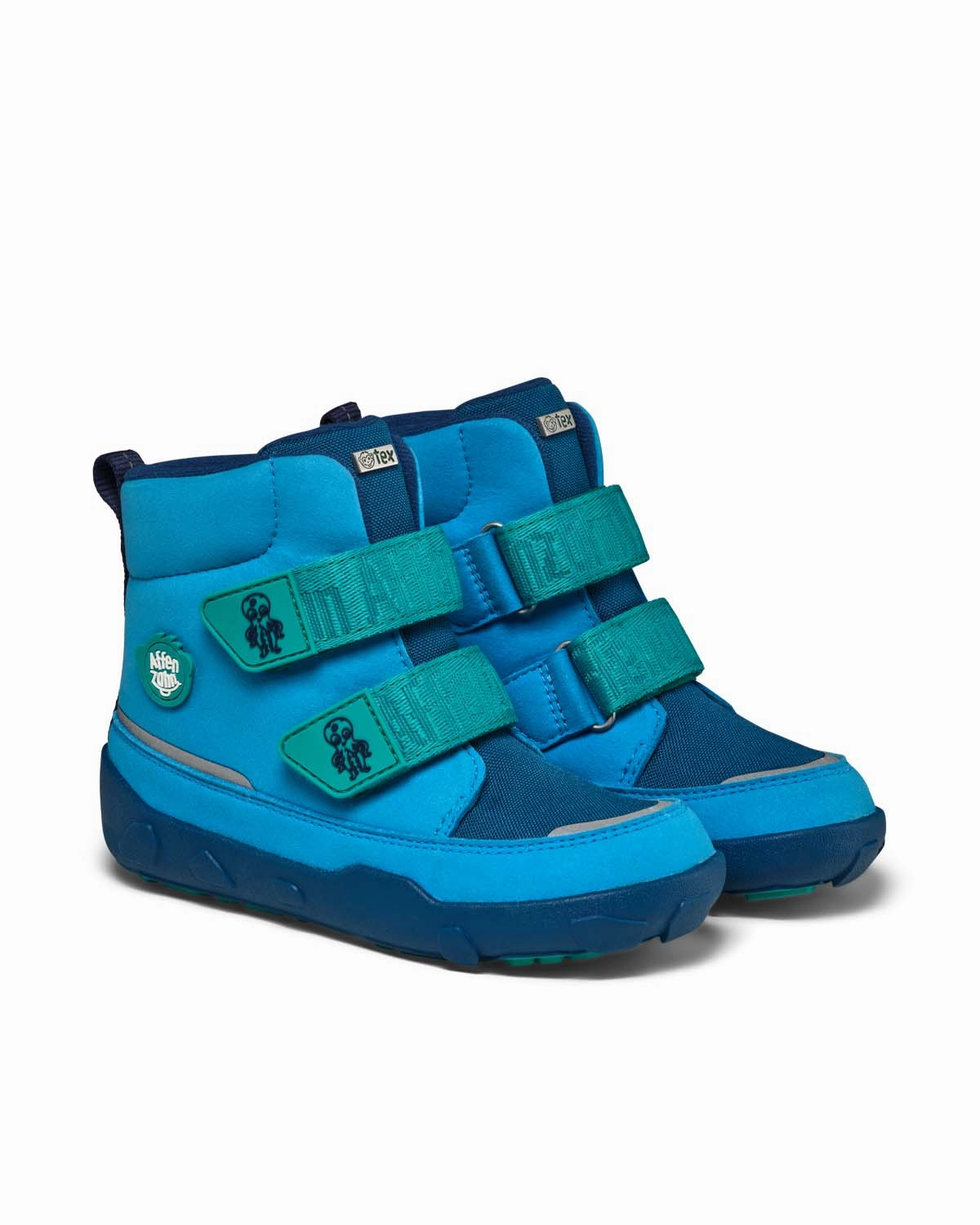 Affenzahn Vegan Comfy Oktopus Winterstiefel Mit Echtem Fell