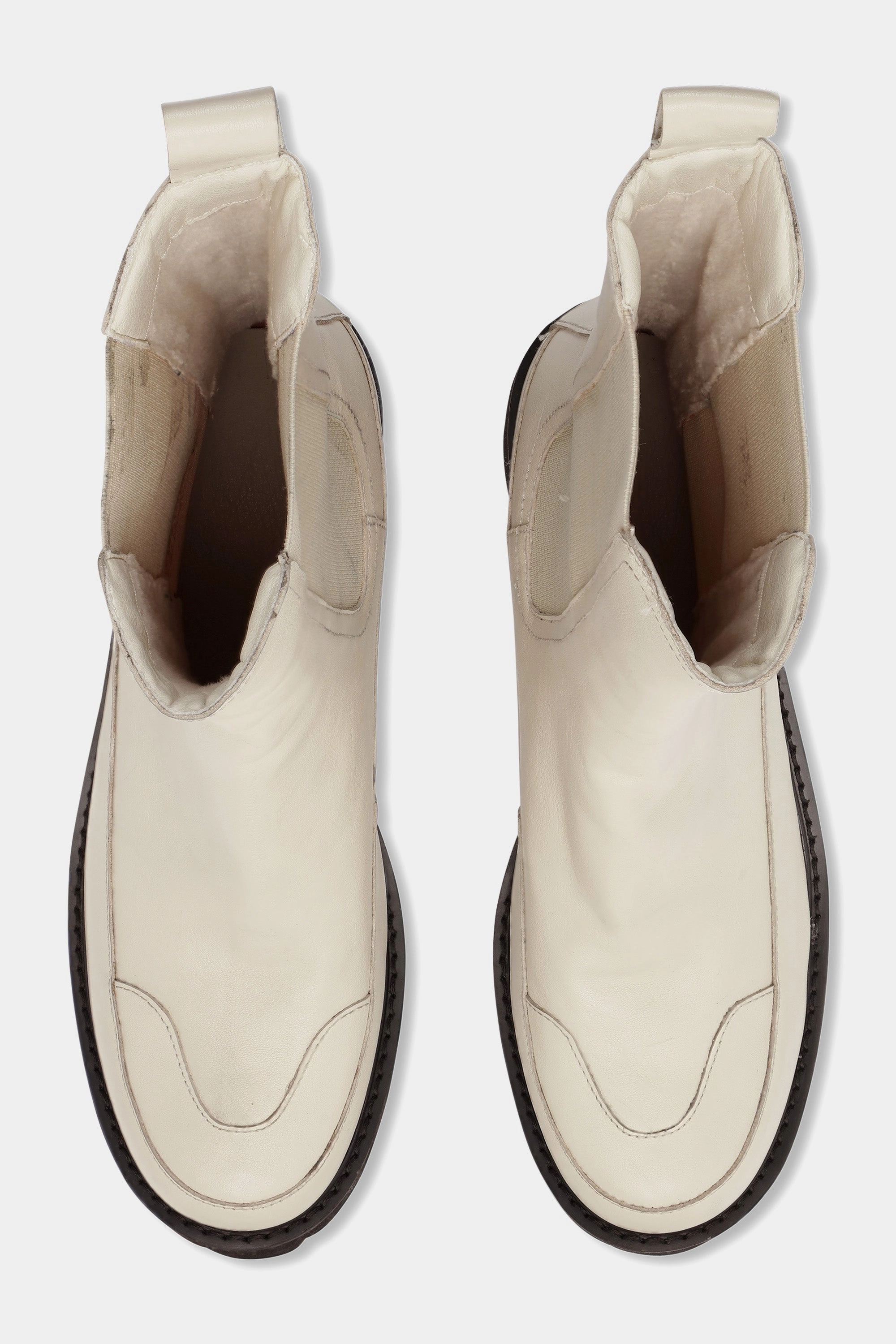 Wadenlange Stiefel - Bleached Sand Business Stiefel