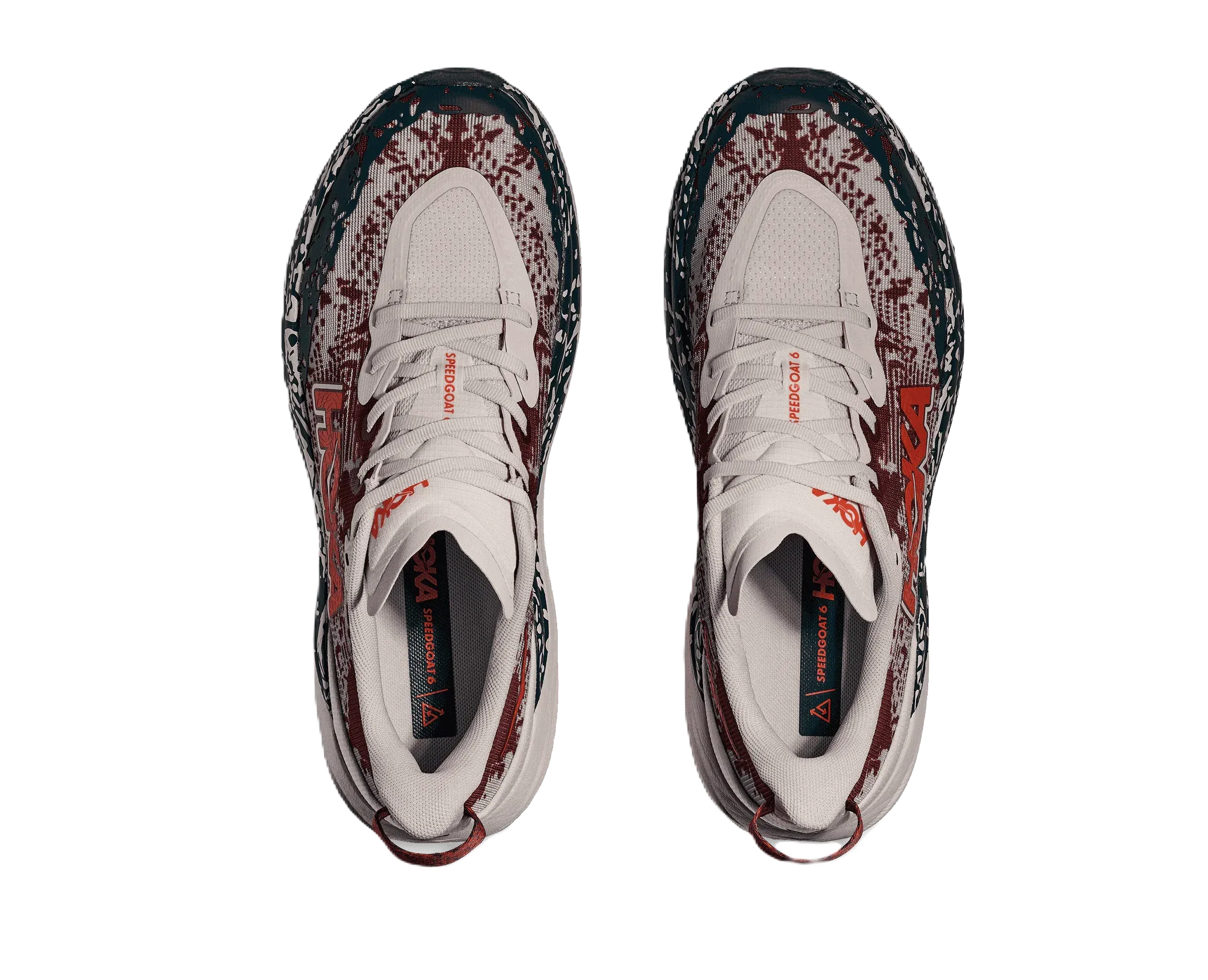 Falsche Laufschuhe Wadenschmerzen HOKA Speedgoat 6 Herren