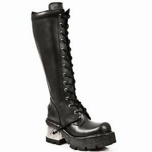 New Rock Damenstiefel Boots Schuhe Gothic M.236-S1 Jeans In Stiefel