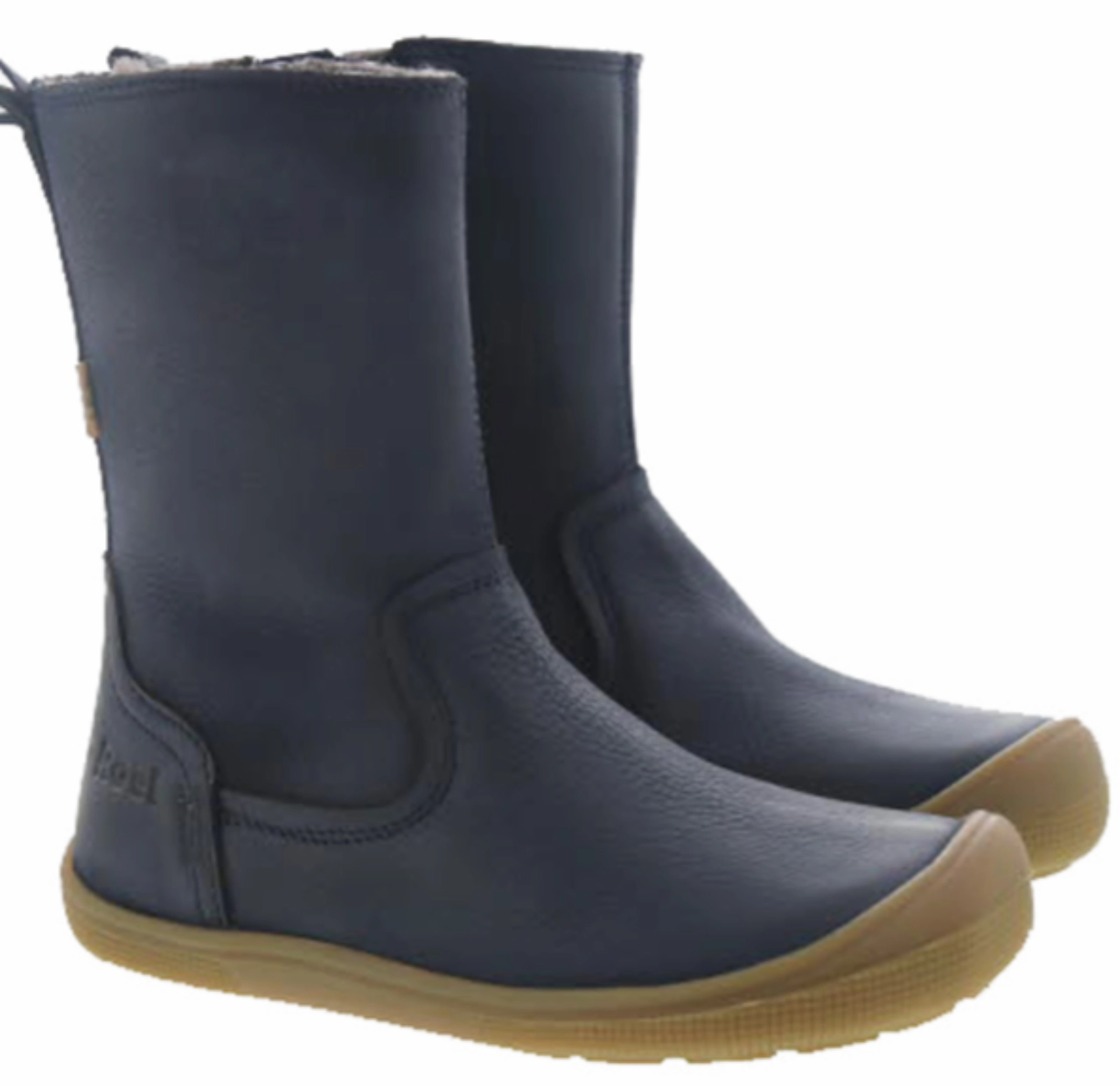 Koel4Kids Barfustiefel Eleanor Tex mit Lammfell Blau Kajak Stiefel