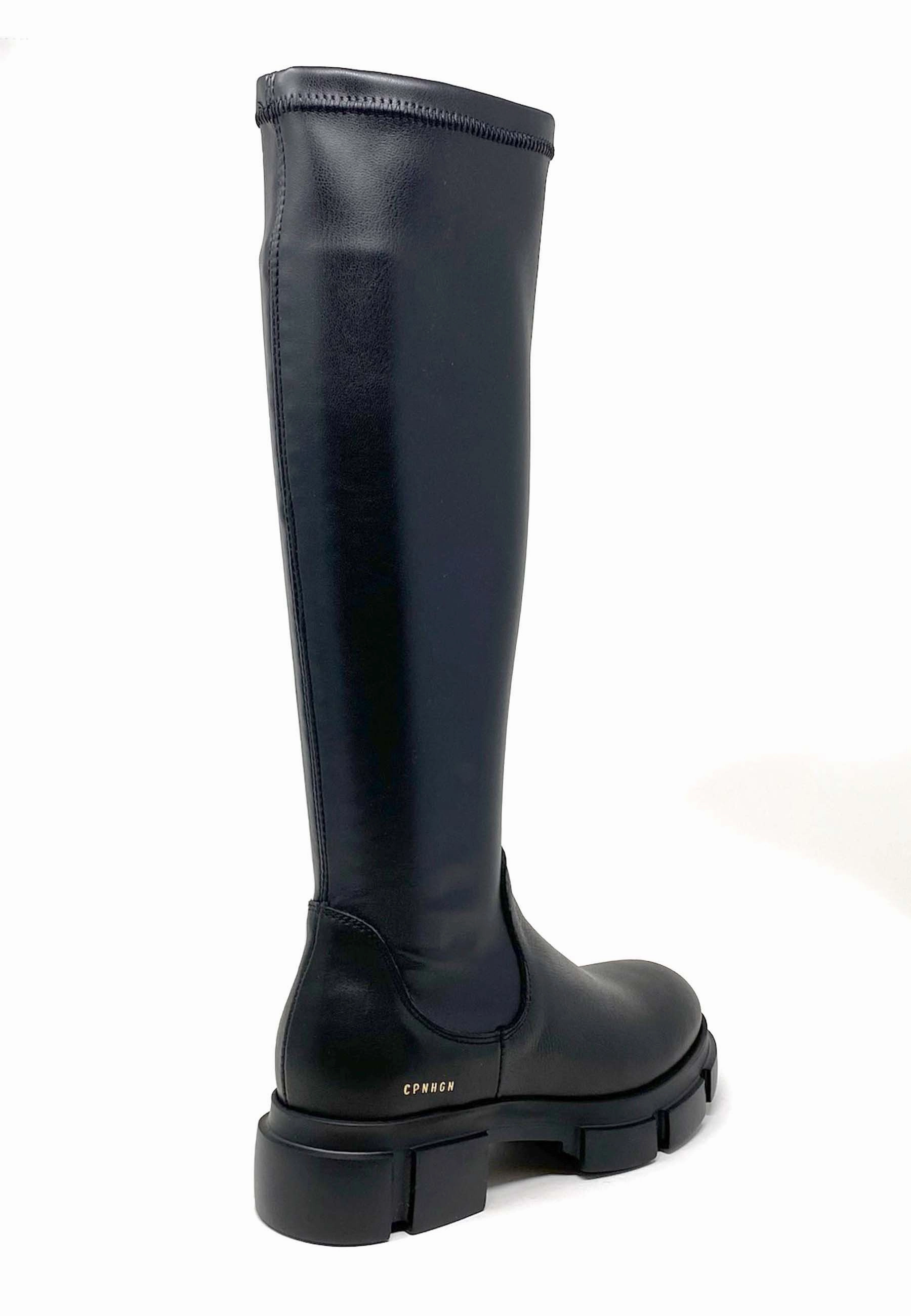 CPH556 Langschaft Boot |Black Vitello Hogan Stiefel