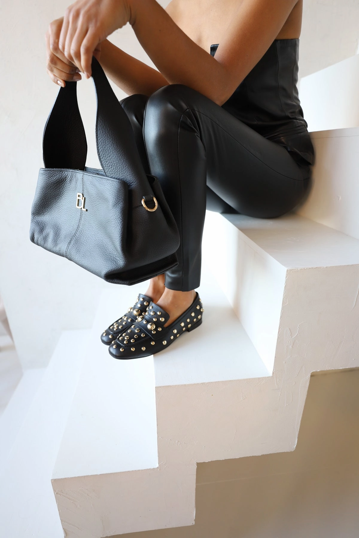 Tilly | Loafer Zwart Larson Penny Loafers