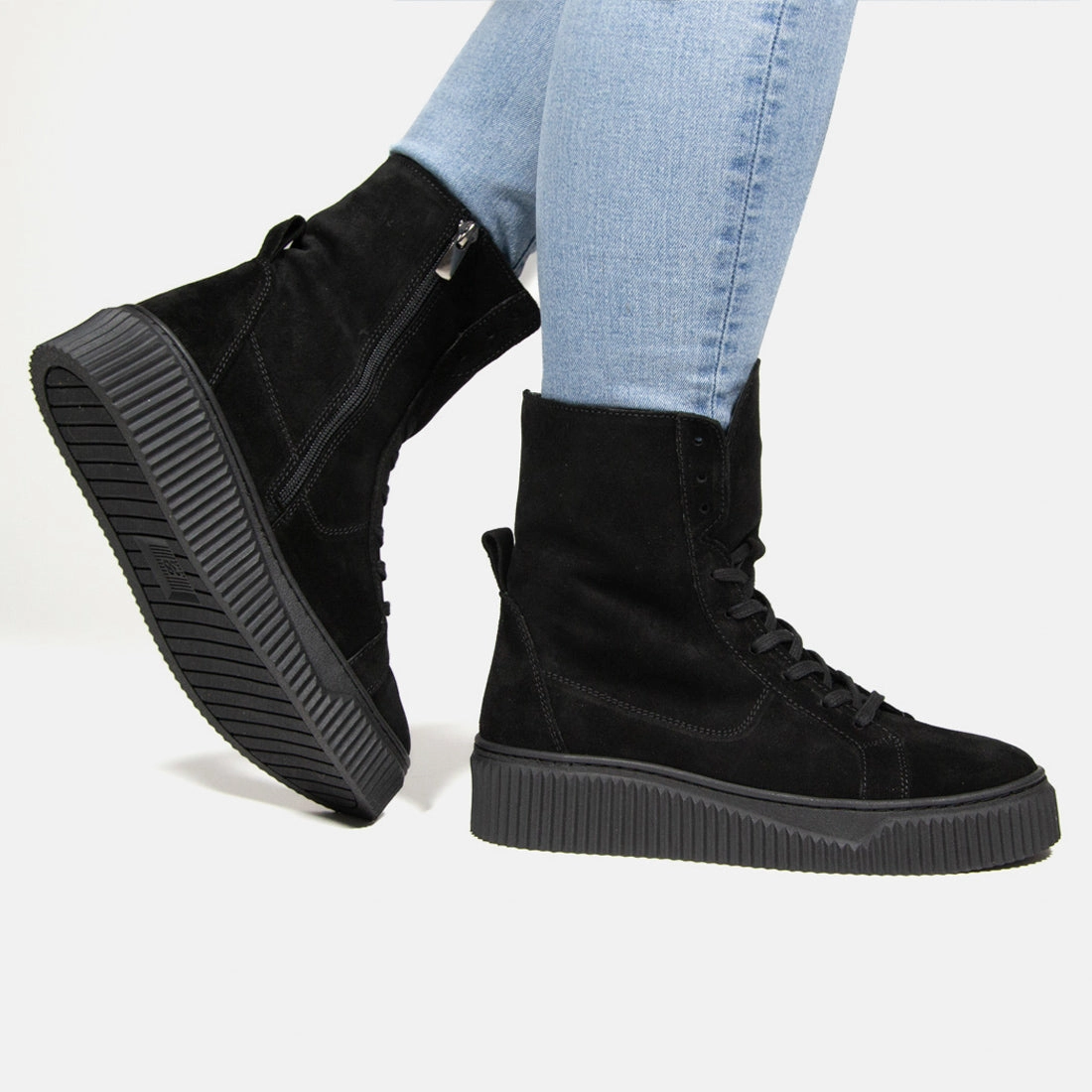 Damen Stiefeletten Looke JOLEE Ankle Boots With High Heel