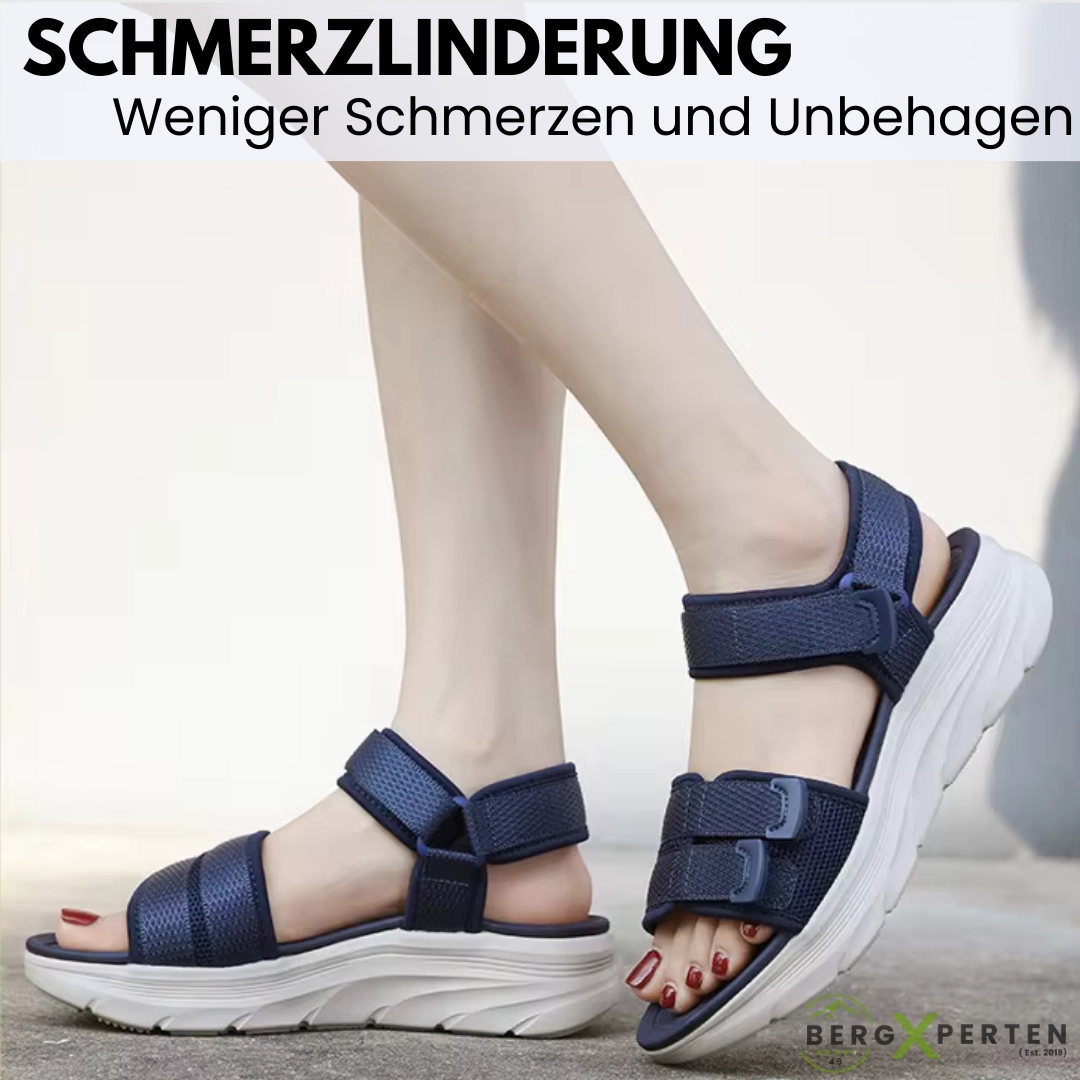 OrthoSport - sportliche Schmerzlinderungs-Sandalen Sandalen In übergrößen