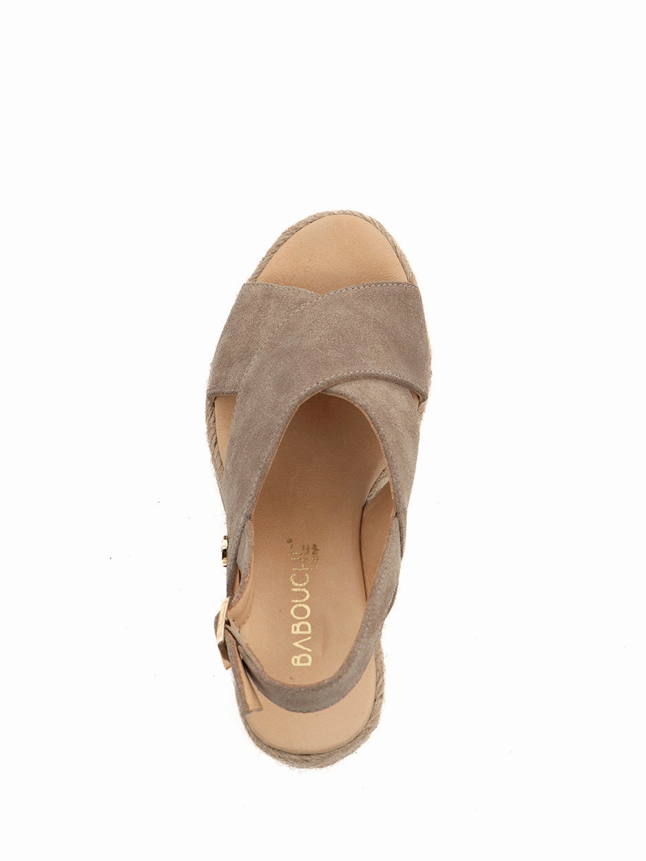 Sandalen Go Walk Flex Gaby | Espadrilles Sleehak Kum