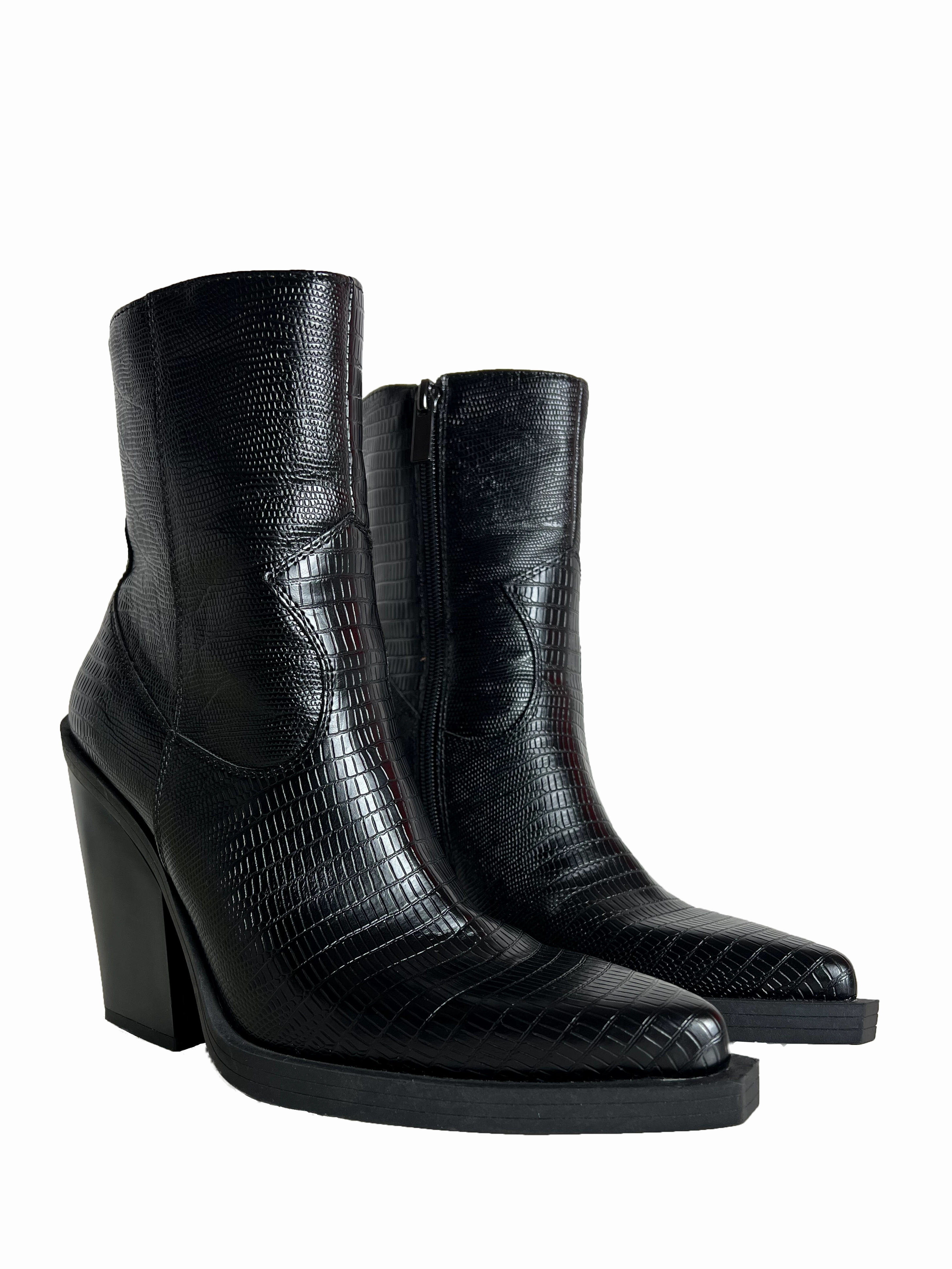 Stiefeletten mit Absatz im Cowboylook Comfortable Ankle Boots Uk