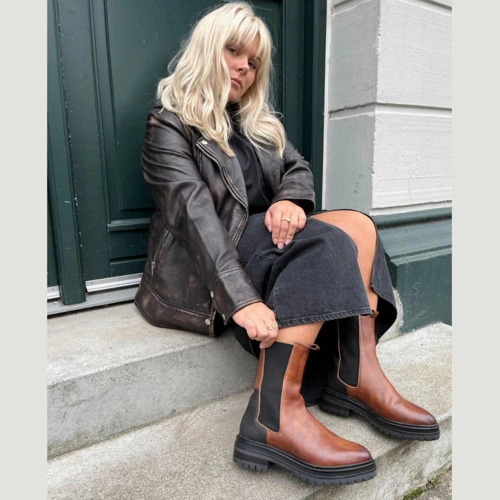 IT'S A KIND OF MAGIC - COGNAC/BLACK/BROWN Stiefel Bei Ebay