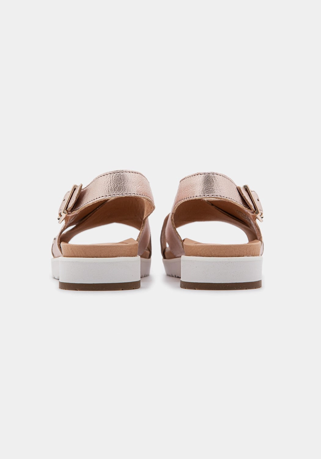 W Kamile blush metallic Elegante Sandalen Mit Fußbett