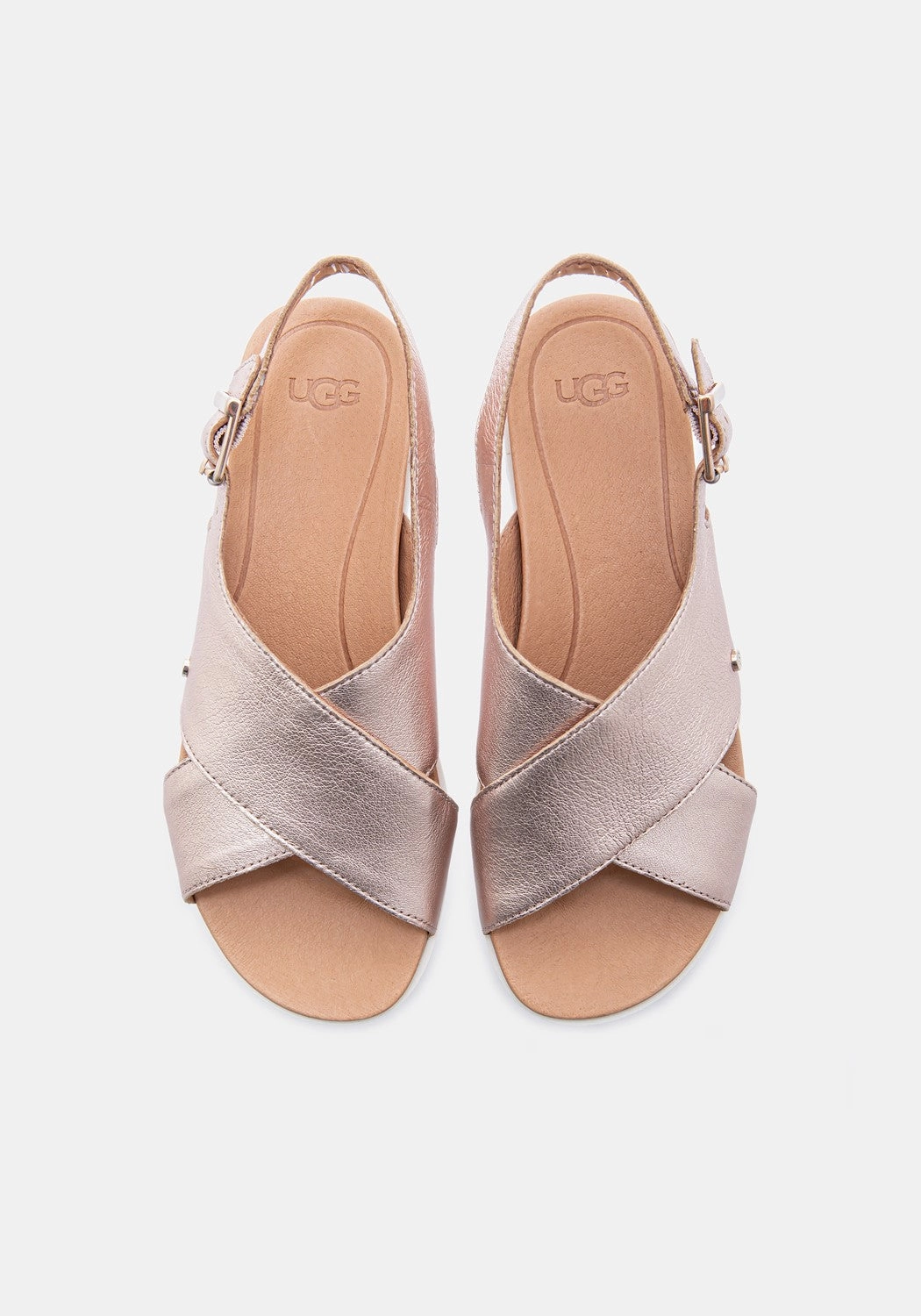 Sandalen Stradivarius W Kamile blush metallic