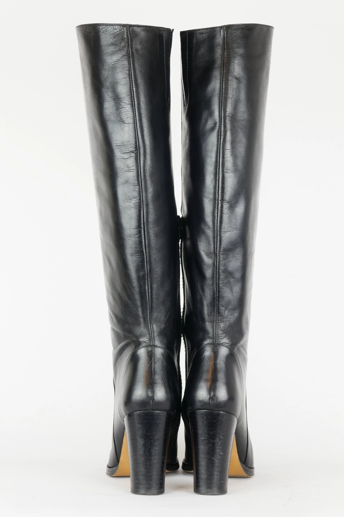 Stiefel Leder schwarz Stiefel Europas