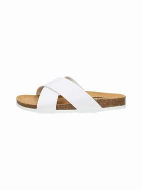 Bibi Mic 441051 Bio champion blanco Sandalen Mit Massagefußbett