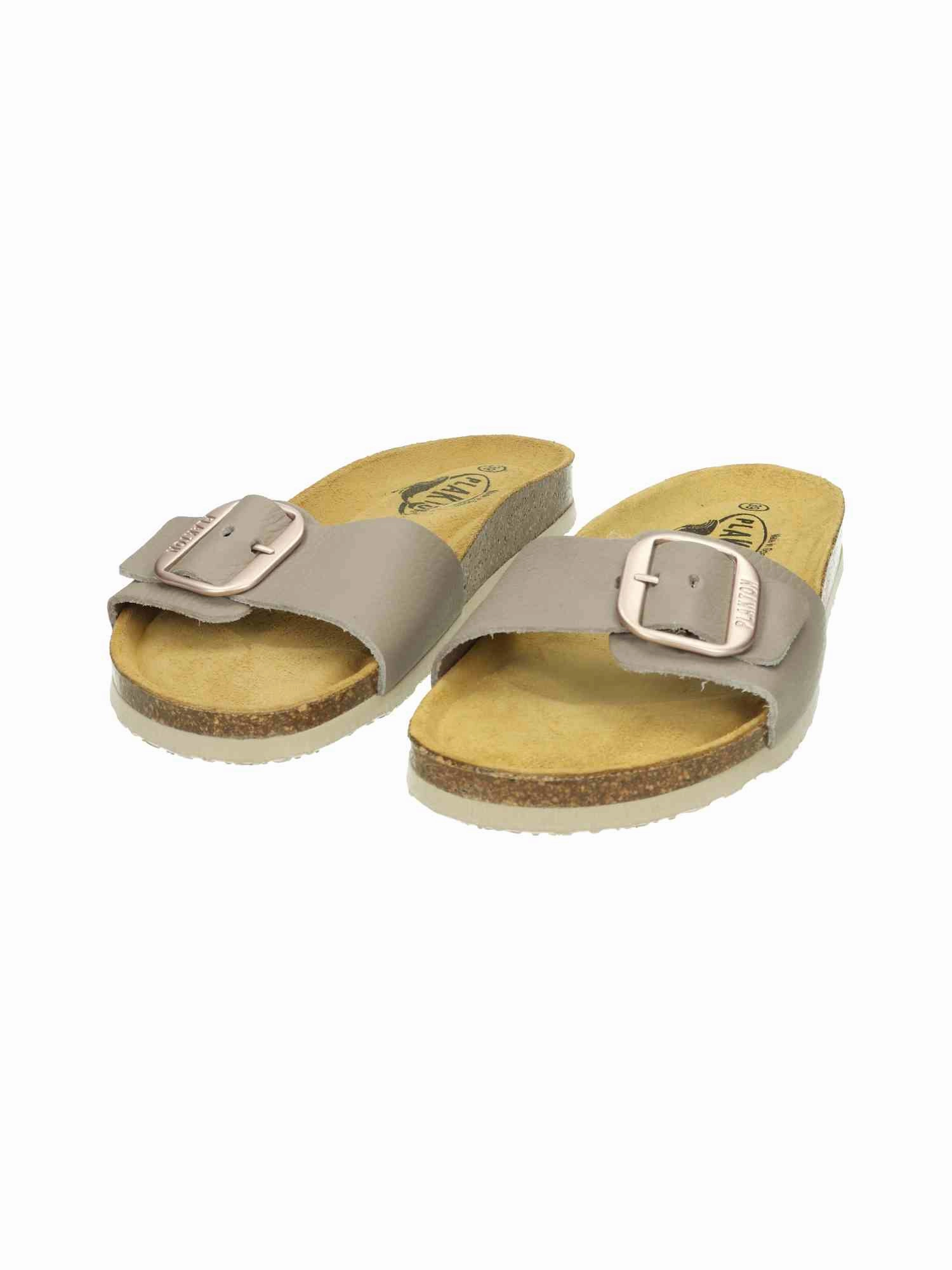 Plateau Sandalen Natur Bis 3 181018 Piuma piedra eva