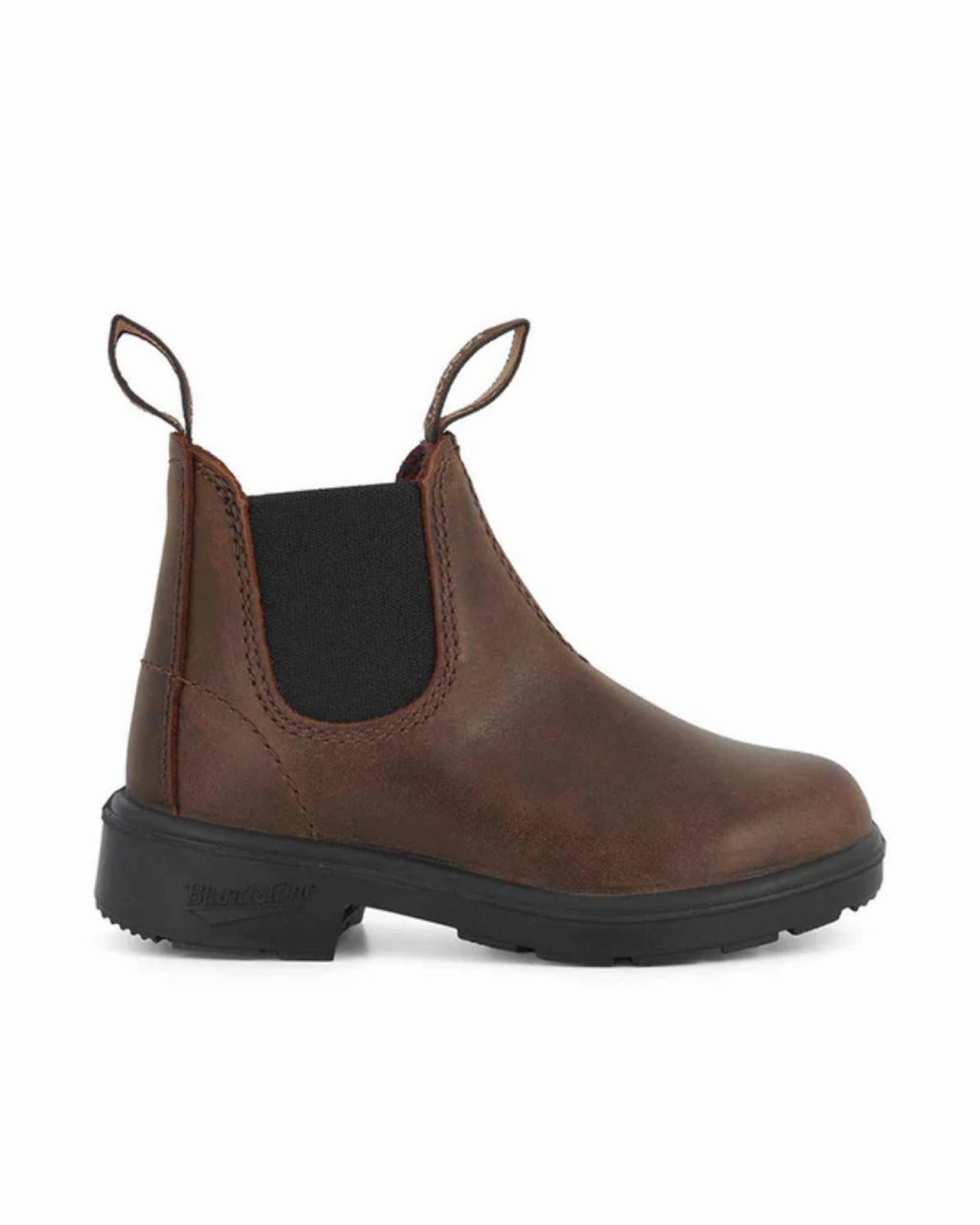 Blundstones Kids 1468 Antique Brown Ash Chelsea Boots
