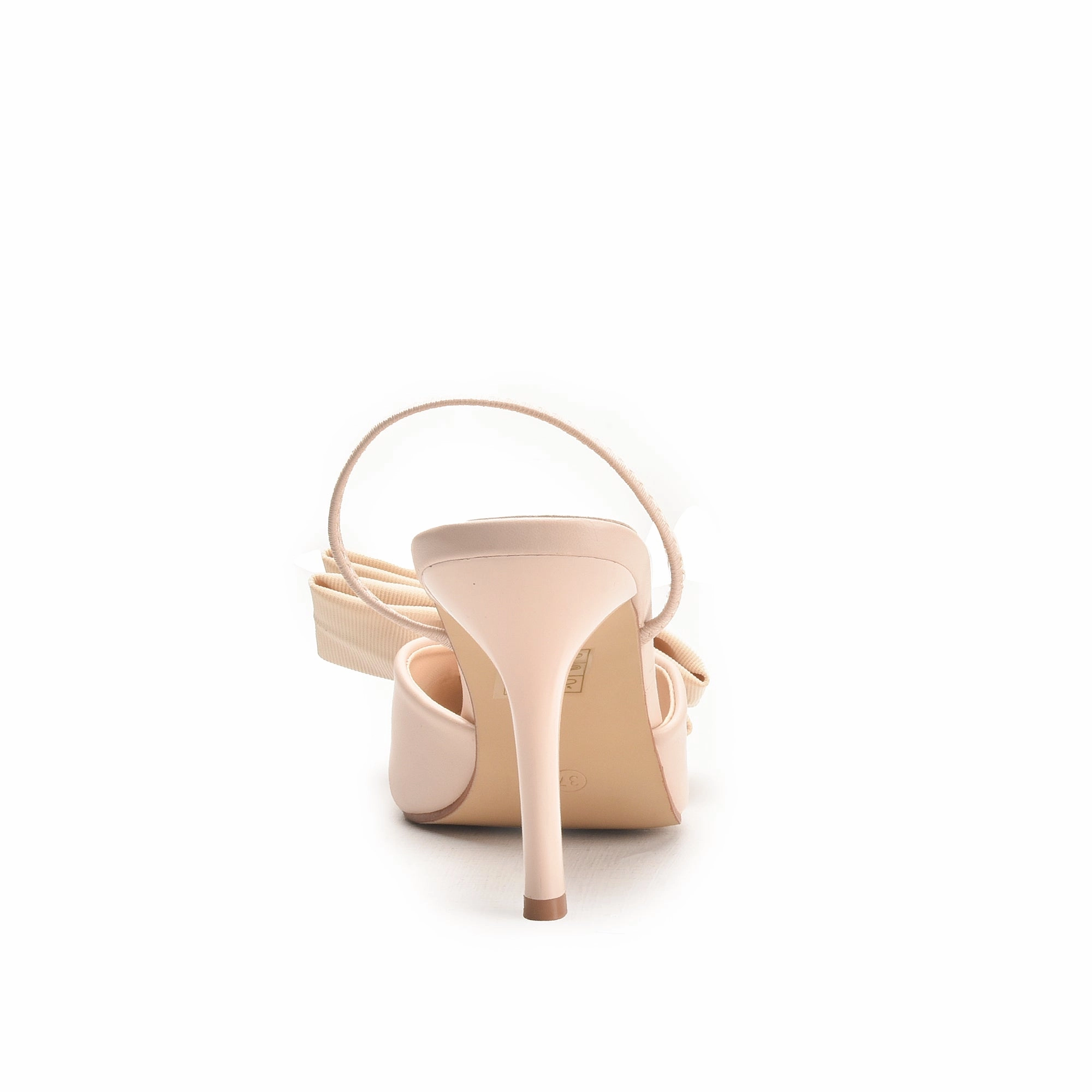 Blush Pink High Heels with Bow Detail | 497N-F High Heels Leipzig