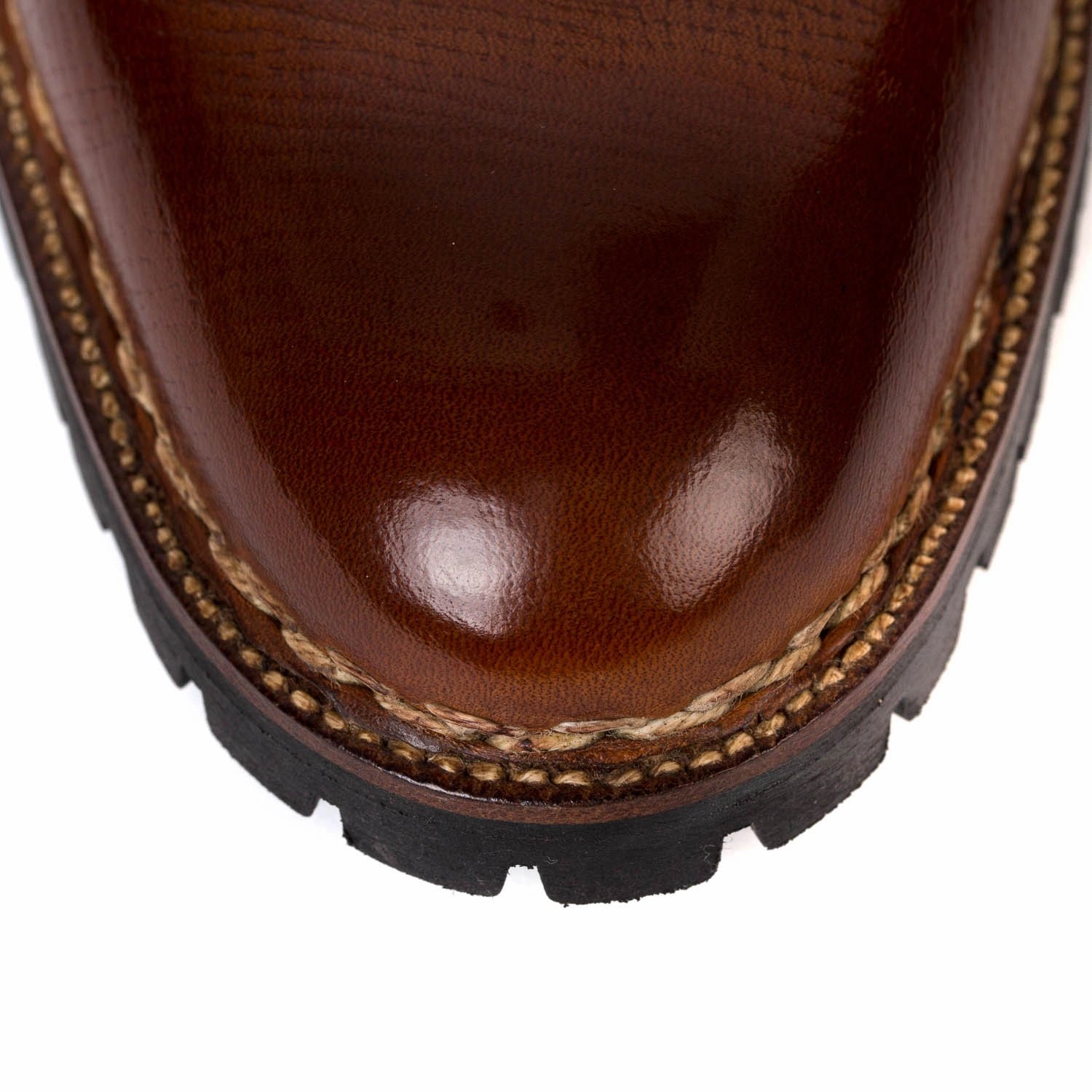 Boot "Outdoor Chelsea" aus genarbtem Kalbsleder - reine Handarbeit Chelsea Boots Schmale Füße