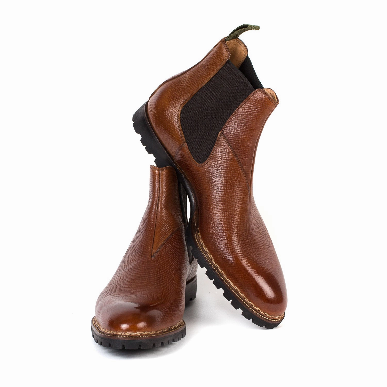 Ugg Bonham Chelsea Boots Boot "Outdoor Chelsea" aus genarbtem Kalbsleder - reine Handarbeit