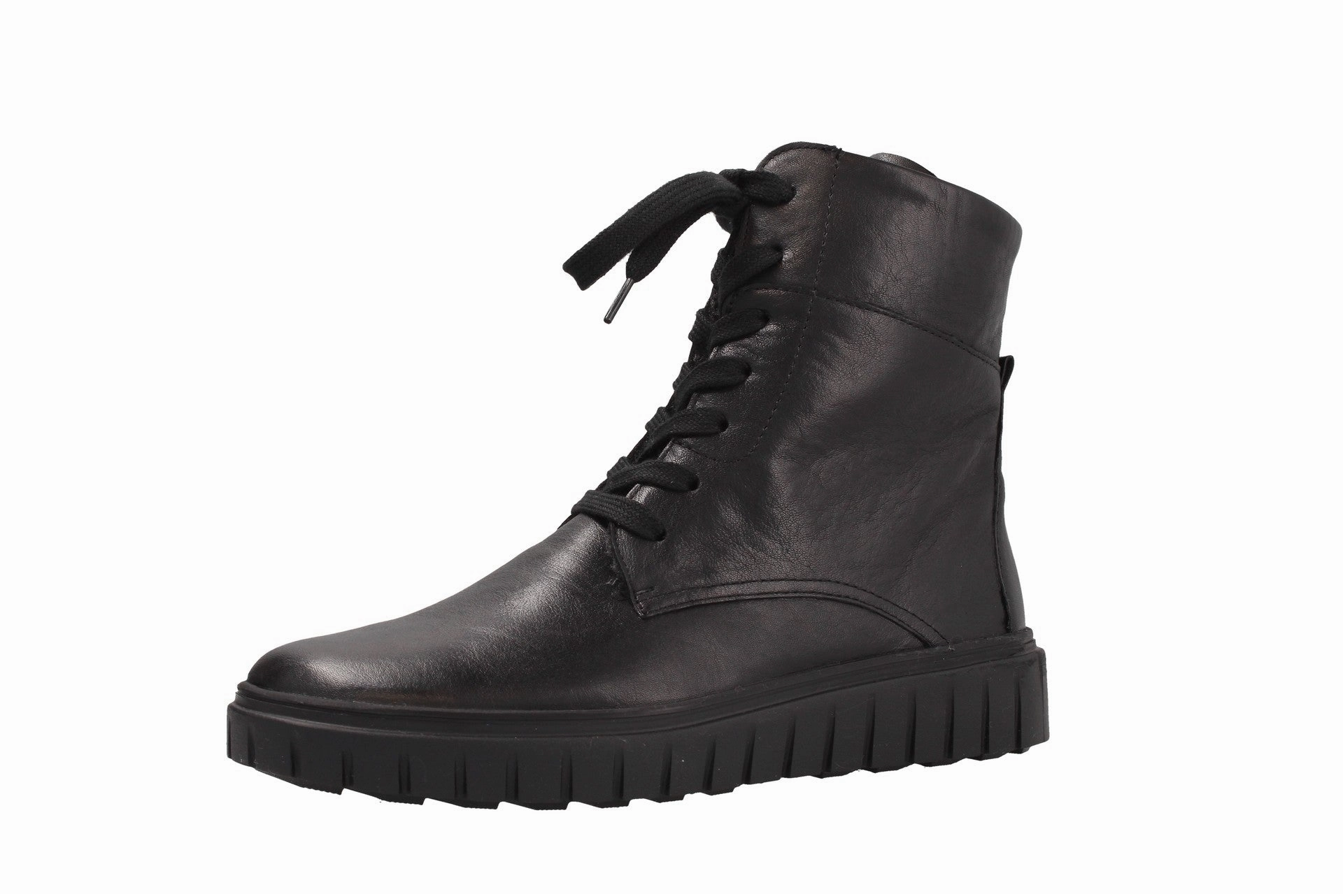 Sina  schwarz  Stiefel  S50165 Tan High Heeled Ankle Boots