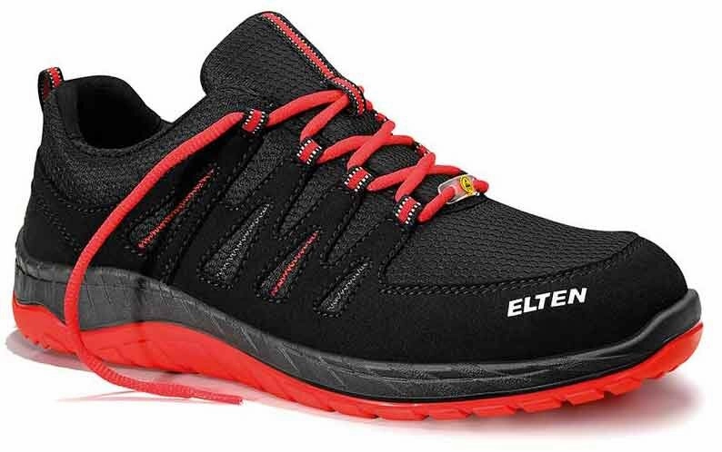 ELTEN Sicherheitsschuhe MADDOX black-red Low S3 ESD 729561 Sicherheitsschuhe S3 Sommer