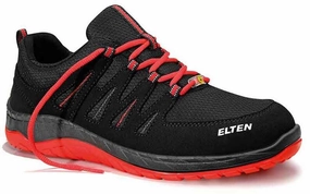 ELTEN Sicherheitsschuhe MADDOX black-red Low S3 ESD 729561 Mitarbeiter Trägt Keine Sicherheitsschuhe