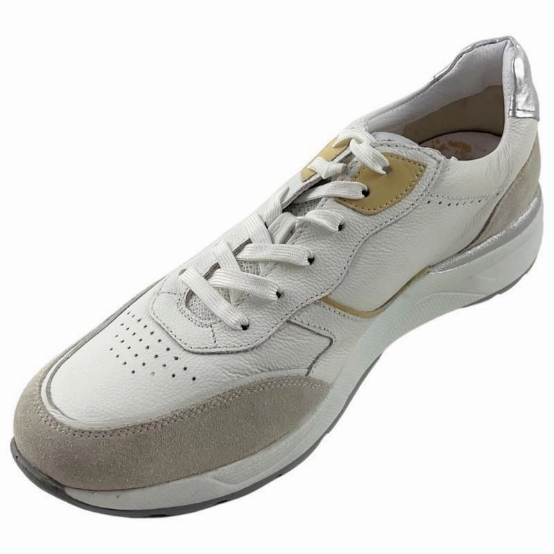 Sneaker Gr 37 Bugatti Damen Sneaker 433-A6N04-1410-2021 Wei/Beige