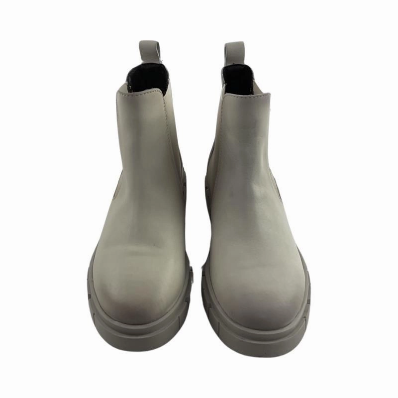 Knit Peep Toe Ankle Boots Bugatti Damen Stiefeletten 432-A9635-1000 Leder Offwhite