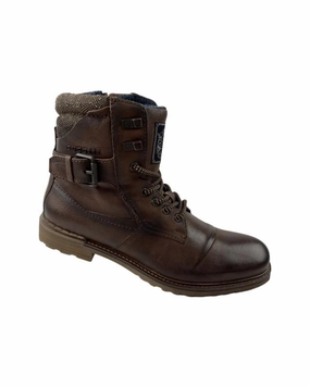 Bugatti Herren Boots 321-A0U31-3200-6100 Braun Ankle Boots Frühling 39