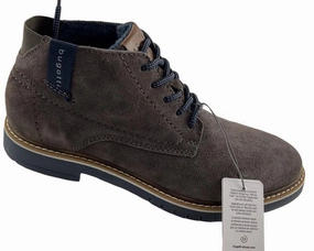 Beige Ankle Boots Bugatti Herren Boots 331-83736-1400-1100 Dunkelgrau Leder