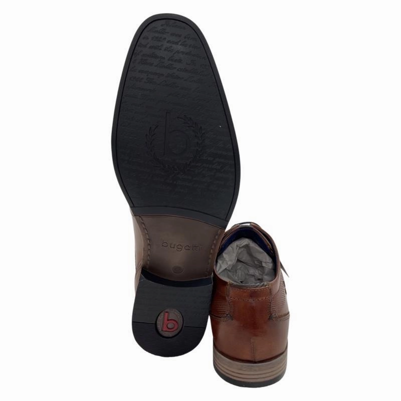 Atlas Sicherheitsschuhe Orthopädische Einlagen Bugatti Herren Business-Schuhe 311-10112-2100 Cognac