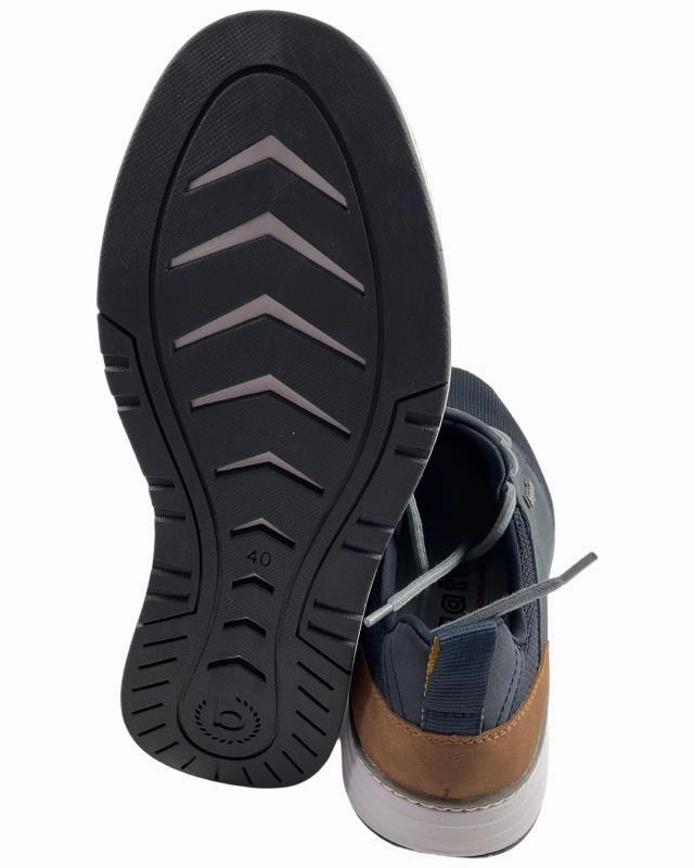 Sneaker Mit Sternen Und Glitzer Bugatti Herren  Sneaker 321-A3C61-6900-4100 Blau