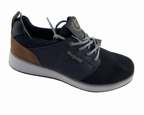 Bugatti Herren  Sneaker 321-A3C61-6900-4100 Blau Sneaker Wellen