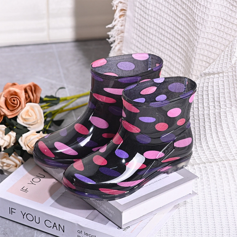 Bunte Damenstiefel fr Frhliche Regentage