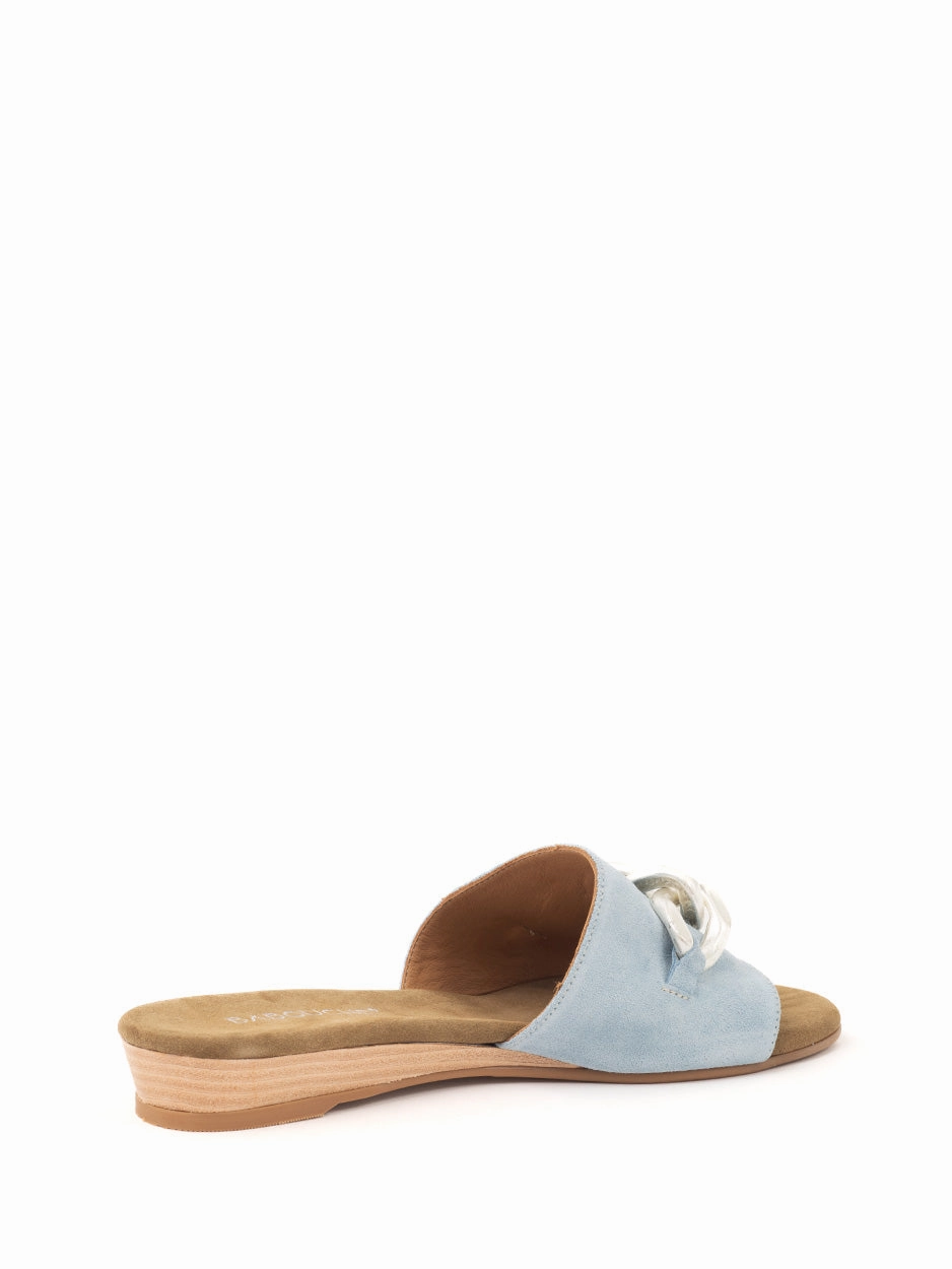 Komfort Sandalen Vive | Slipper Baby Blauw